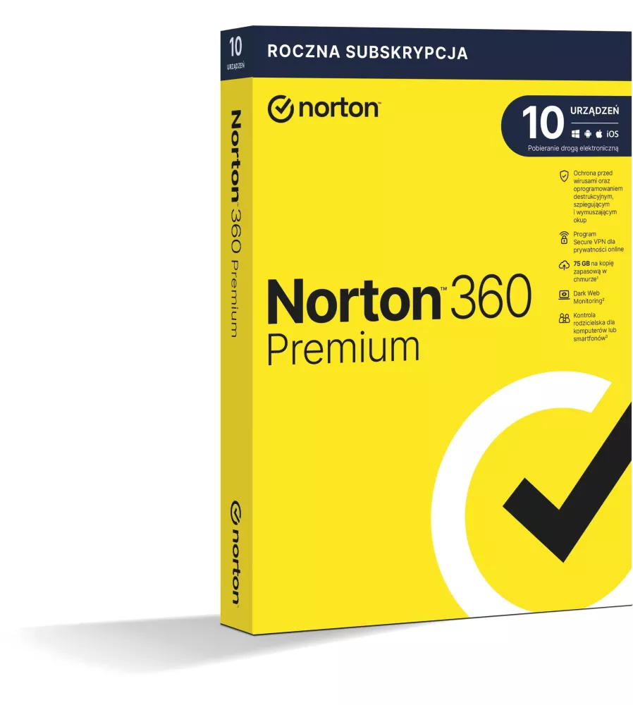 Norton 360 Premium (75GB backup)