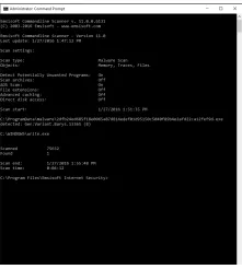 Emsisoft Commandline Scanner